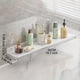 thumbnail image 1 of 1pc 50cm/19.7inch Stainless Steel Bathroom Shelf Organizer, Sink Drain Shelf Over The Faucet, Bathroom Decor Counter Top Organizer, Bathroom Accessories, 1 of 5