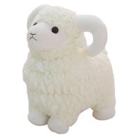 Bothyi - Simulación De Ovejas, Juguetes De Peluche, Almohada Para Dormir Para El Hogar, Sala De Estar, Dulces Regalos, 35 Cm, Blanco