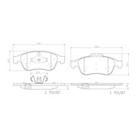 Pastillas Freno Para Auto Motaquip Lvxl1418