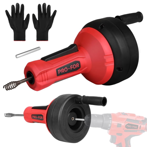 Desatascador PRO-FOR de 5 m para tuberías de 2 a 5 cm