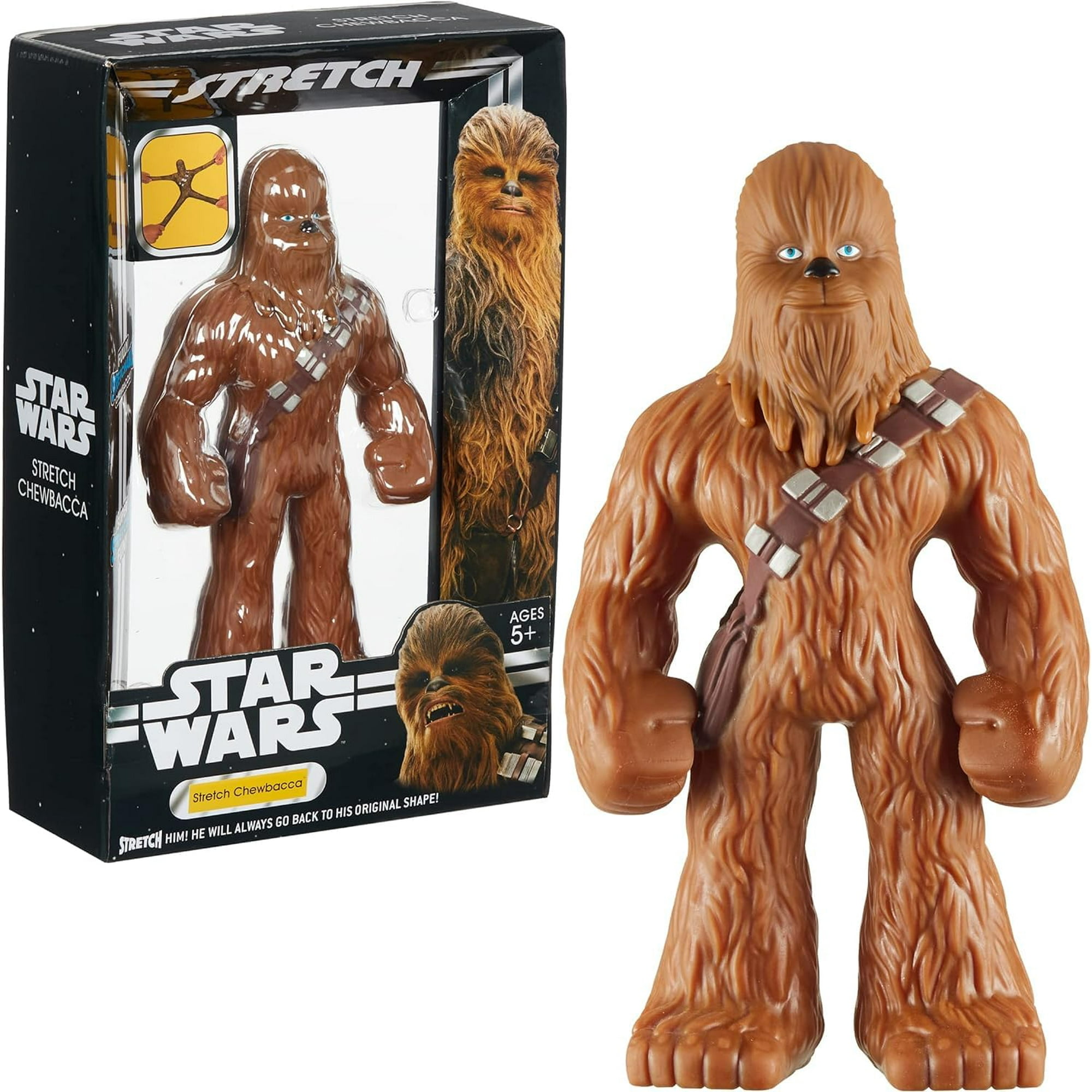 Stretch Armstrong - Figura De Acción, Juguete Elástico De Star Wars Chewbacca, 1 Paquete