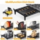 thumbnail image 4 of Estante para platos TOOLF, extensible, para secar platos, acero inoxidable, negro, 4 of 9