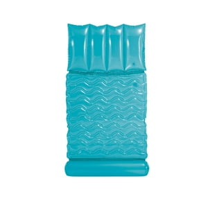 Hamaca Colchoneta Inflable Intex 173X89 Cm Azul