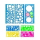 thumbnail image 5 of Juego De Plantillas De Dibujo De 7 Piezas Transparentes En Forma Múltiple Para Medir En La Oficina Niños Niñas, 5 of 5