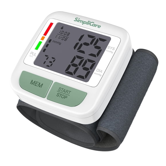 Monitor de Presión Arterial SimpliCare de Muñeca, Aprobado por la FDA Clase II