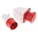 thumbnail image 5 of 380-415V 16A Conectores macho y hembra impermeables Conector hembra 3P + E IP44 6H, 5 of 5