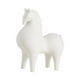 thumbnail image 5 of Estatuilla De Animal, Escultura De Caballo De Cerámica Para Librería, Mesa, Regalo Para Casa, 21cm X 9,5cm X 23cm, 5 of 5