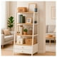thumbnail image 4 of Librero Tipo Escalera con Cajonero 4 Repisas Blanco Madera, 4 of 6
