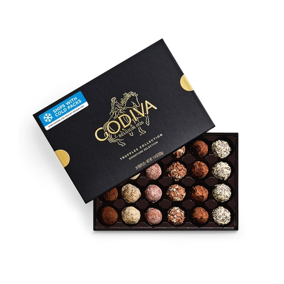 Caja de regalo de chocolates Godiva Signature, 24 trufas