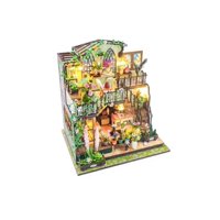 China - Kit Armable Diy “Darcy Flower House” – Florería Miniatura Con Luces Led M2322