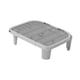 thumbnail image 3 of Alfombrilla Para Arena De Gatos Para Mascotas, Alfombrilla Para Atrapar Arena De Gatos Para El Ba?o, Lavabo, Interior, Gatos, Color Gris, 3 of 5