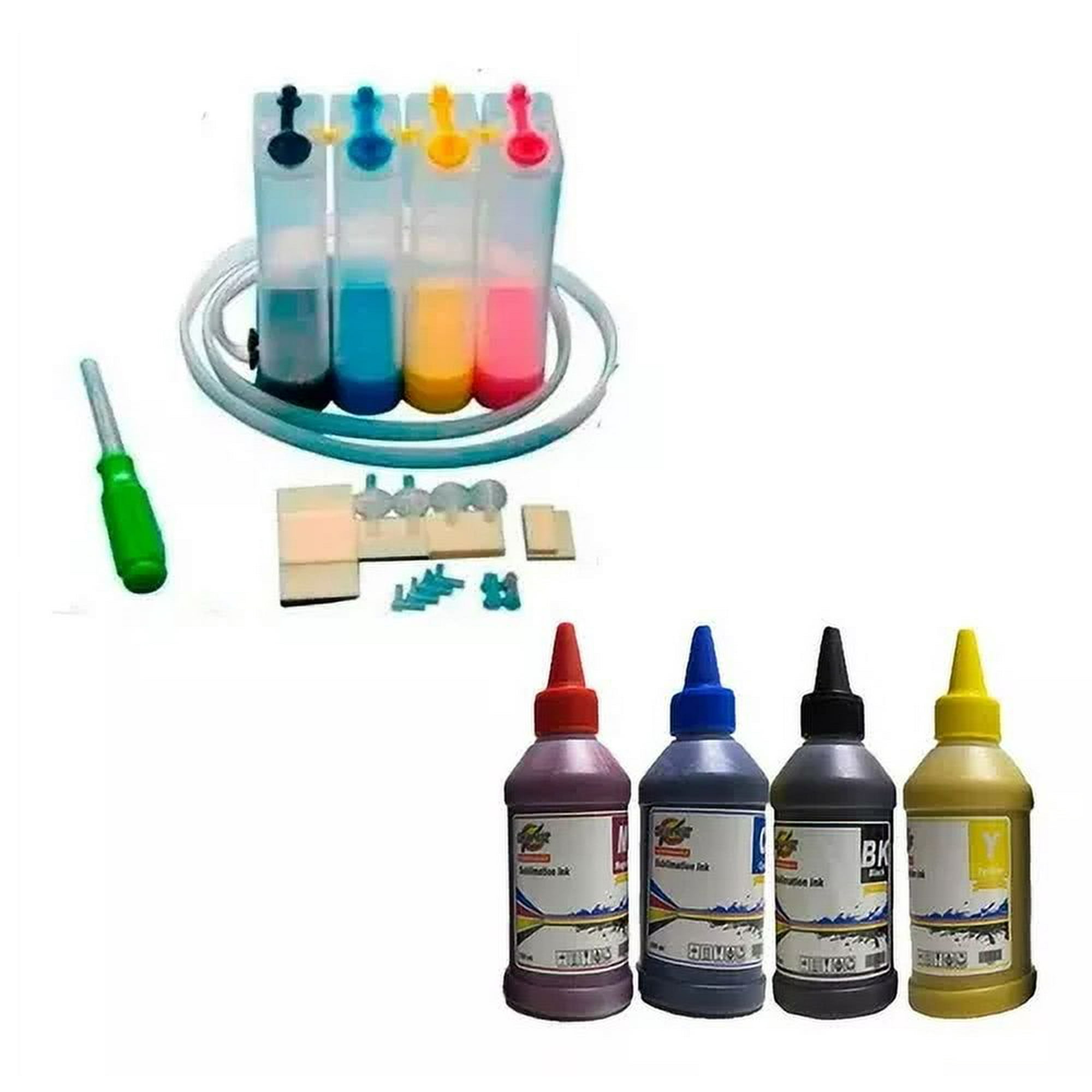 Sistema Continuo Creaprint Para Impresoras De 2 Cartuchos