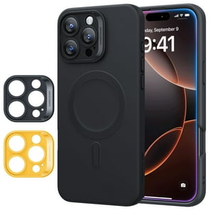 Funda Esr Para Iphone 16 Pro Con Magsafe De 6,3 Pulgadas De Silicona Negra