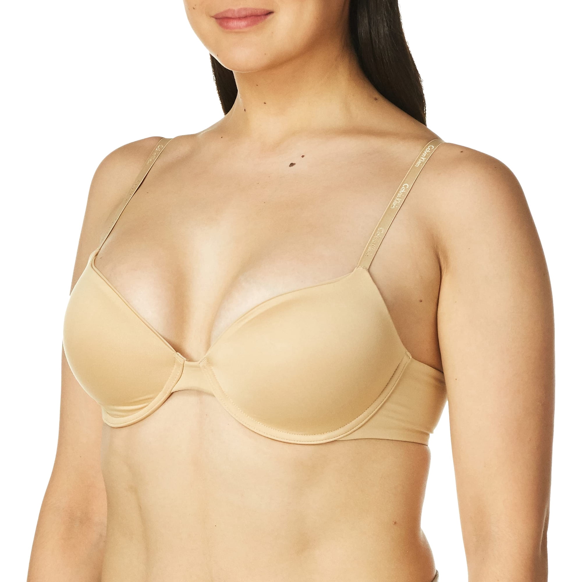 Sostén Convertible Calvin Klein Constant Con Tirantes Desmontables, Levemente Forrado, Talla 36d