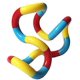 thumbnail image 4 of Juguete sensorial Fidget Tangle Jr. Brain Tools Classic, paquete de 3, 4 of 4