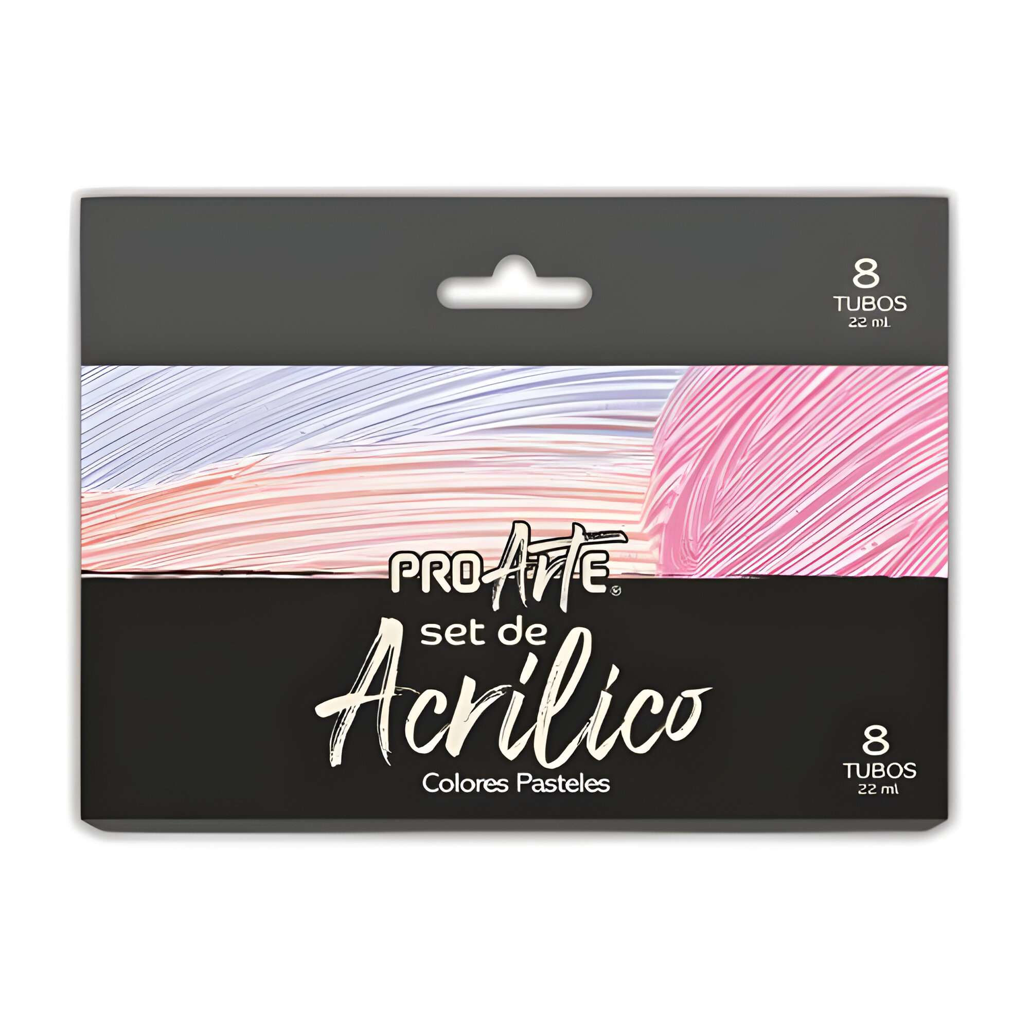 Acrilicos Pastel 8 Colores Proarte