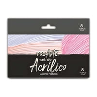 Pinturas Acrílicas Pastel 8 Colores Proarte