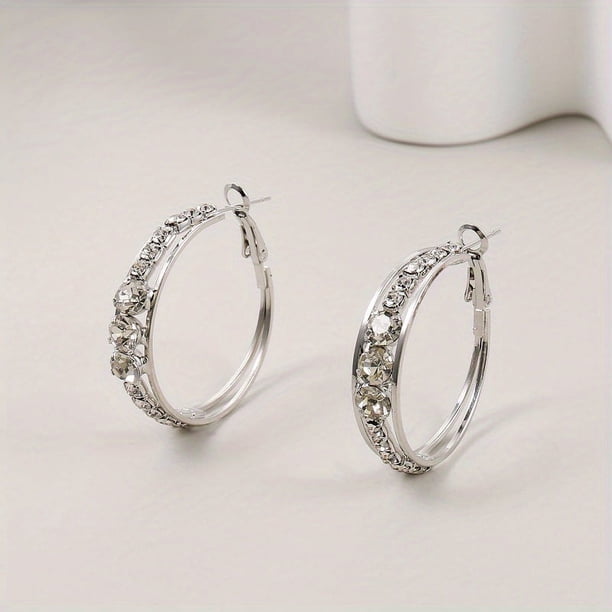 Stunning Gold Zircon Earrings - Perfect Valentine's Day Gift and Engagement Accessory