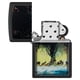 thumbnail image 4 of Bolsillo negro mate con diseño de árbol Zippo Frank Frazetta, más ligero, 4 of 6