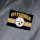 thumbnail image 4 of Bata Northwest NFL Pittsburgh Steelers Silk Touch Talle Pequeño/Mediano, 4 of 5
