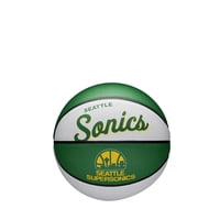 Baloncesto Wilson Retro Team Nba Team Mini Seattle Supersonics