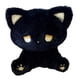 thumbnail image 2 of Muñeco De Peluche De Animales, Juguete De Peluche De Animales Cómodo Coleccionable De 5,91 Pulgadas Para Niños, Negro Y Dorado, 2 of 3