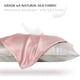 thumbnail image 4 of Funda de almohada de seda natural con antifaz, 100 % seda morera de grado 6A, 4 of 5