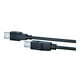 thumbnail image 2 of Cable De Impresora USB 1Mt Negro DHC-PT100, 2 of 2