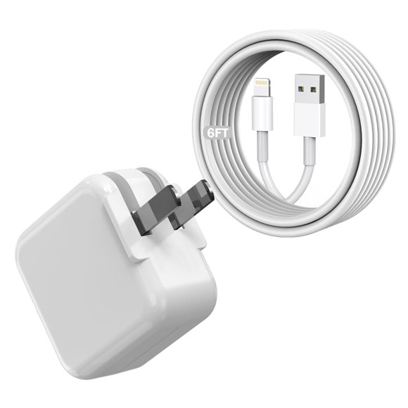Cargador para iPad Nuinno 12W Plegable USB de Pared
