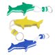 thumbnail image 4 of Llavero Flotante Con Forma De Pez, Llaveros Flotantes, Verde Y Amarillo, 3 Uds., 4 of 5