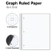 thumbnail image 2 of Cuaderno Dunwell de Papel Cuadrícula 8.5x11 cm 160 páginas 1/4" Cuadrícula, 2 of 9