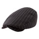 thumbnail image 1 of Gorro De Boina De Invierno Para Niños, Gorro De Estilo Clásico, Gorro De Taxista, Niños, Jóvenes, Negro, A Rayas, M, 1 of 5