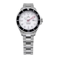 Reloj Automático Ratio Mujer Acero Inoxidable Blanco