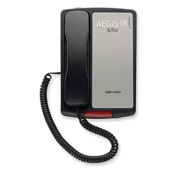 Teléfono Fijo Cetis Scitec Aegis LB-08BK Negro de Línea Única