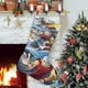 thumbnail image 1 of Avatar la Leyenda de Aang Tema: Calcetines de Navidad, fino lino blanco para colgar en escaleras y chimenea, decoración navideña para el hogar, regalo de Navidad.54cm×38cm, 1 of 5