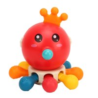 Genérico - Juguete Pulpo Multifuncional Sensorial Mordedor Sonajero Lau