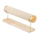 thumbnail image 3 of Portapulseras Base De Madera Desmontable Terciopelo Para Reloj Tradeshow Blanco, 3 of 5