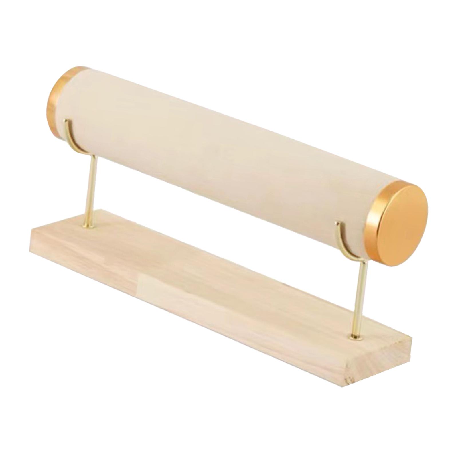 Magideal - Soporte Para , Base , Estantes Desmontables De , Organizador, Soporte De Exhibición De Joyería Para Reloj, Brazalete, Tobill Blanco