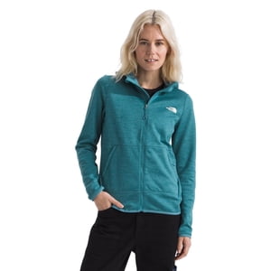 Sudadera Canyonlands De The North Face Para Mujer Con Capucha Y Cierre Completo (Tallas Estándar Y Grandes), Sin Pfas, Azul Brezo De Algas, Talla Xs