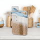 thumbnail image 2 of Contenedor hermético dispensador almacenamiento 2000 ml #1, 2 of 3
