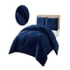 thumbnail image 2 of Cobertor De Inverno Texturizado Ry King Azul Oscuro, 2 of 4