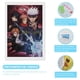 thumbnail image 3 of Jujutsu Kaisen Kits de Pintura de Diamantes para Adultos 5D DIY Diamond Art Kits Full Drill Diamond Dots para Regalo Decoración de Pared y Relajación Artes de Gemas 20*30cm, 3 of 6