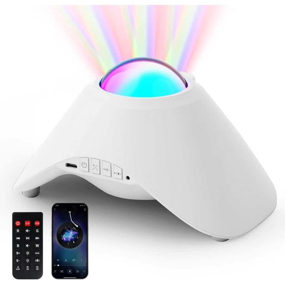 Lámpara Proyector Galaxia Ingleby con Bluetooth y Control Remoto