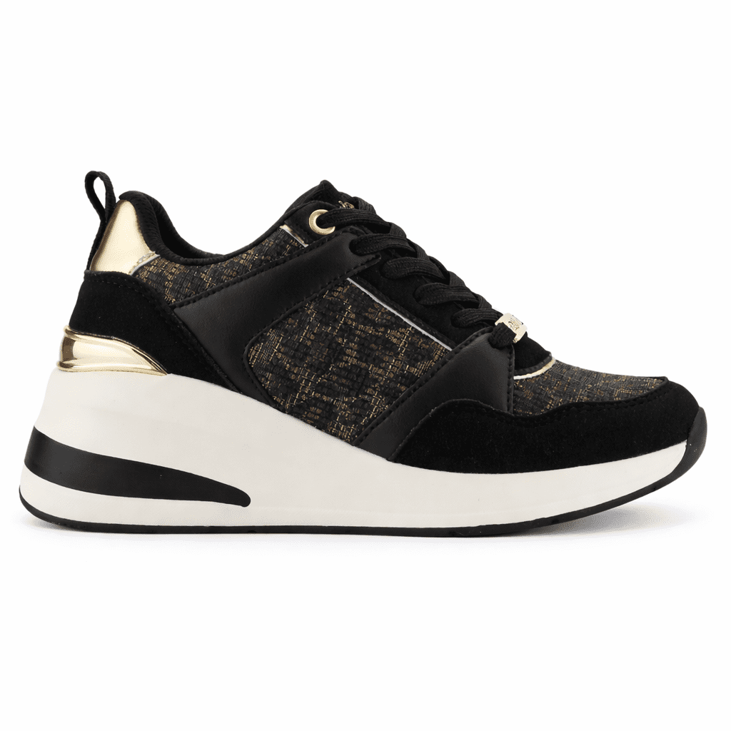Zapatilla Negro Mujer Casual Chalada Joka
