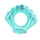 thumbnail image 1 of Anillo de natación Zah Shell para niños y adultos, inflable, para piscina, flotador, azul, 1 of 2