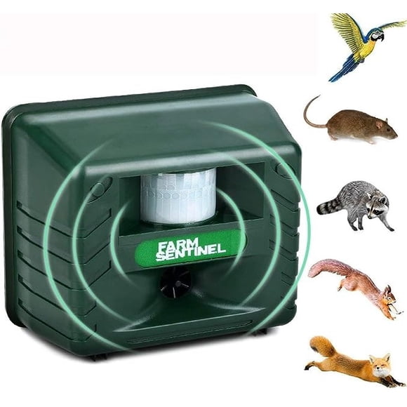 Repelente Electrónico De Plaga Alarma Ultrasónica 4 Inteligente