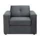 thumbnail image 1 of Sofa Vivo 1c Felpa 30 Gris, 1 of 5