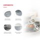 thumbnail image 5 of Batería de cocina Aluminio 9 pzas TH-MB09R, 5 of 6