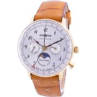Reloj Zeppelin Hindenburg Lz129 7039-1 70391 Quartz Moon Phase Women'S Watch