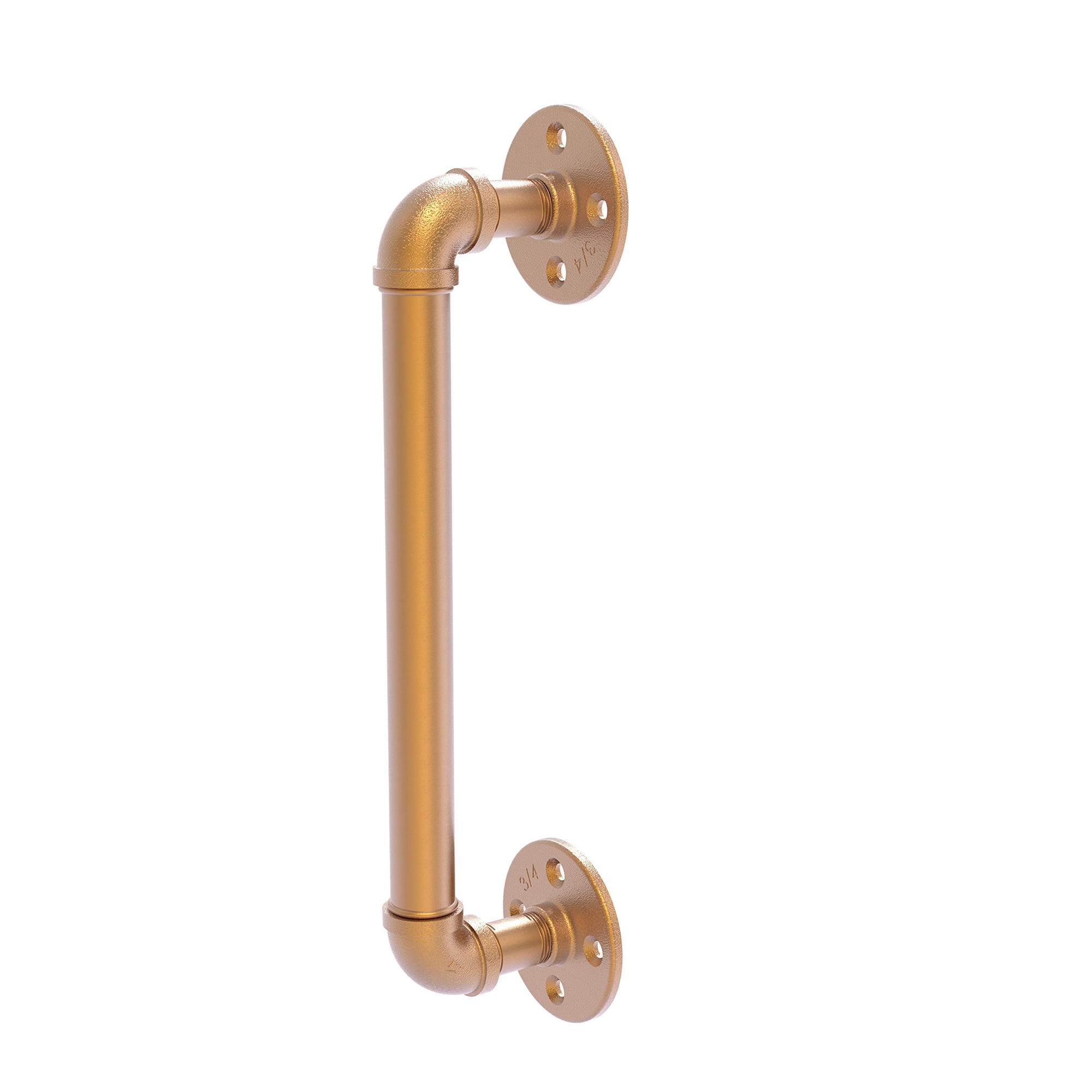 Tirador De Puerta Allied Brass Pipeline Collection, 20 Cm, Bronce Cepillado